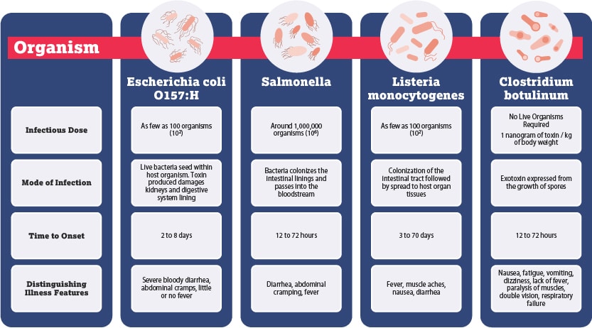 Foodborne Illness Organisms