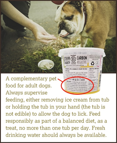 Jude's Ice Cream for Dogs