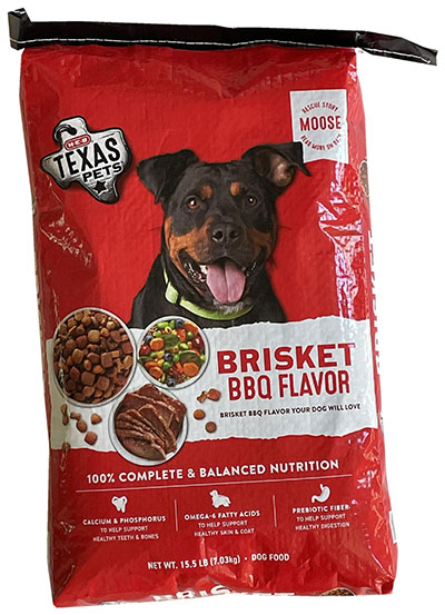 HEB Texas BBQ Brisket Dog Food