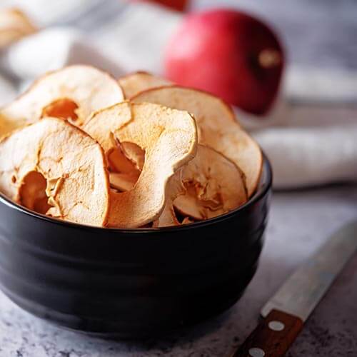 Dried fruit in a dish.